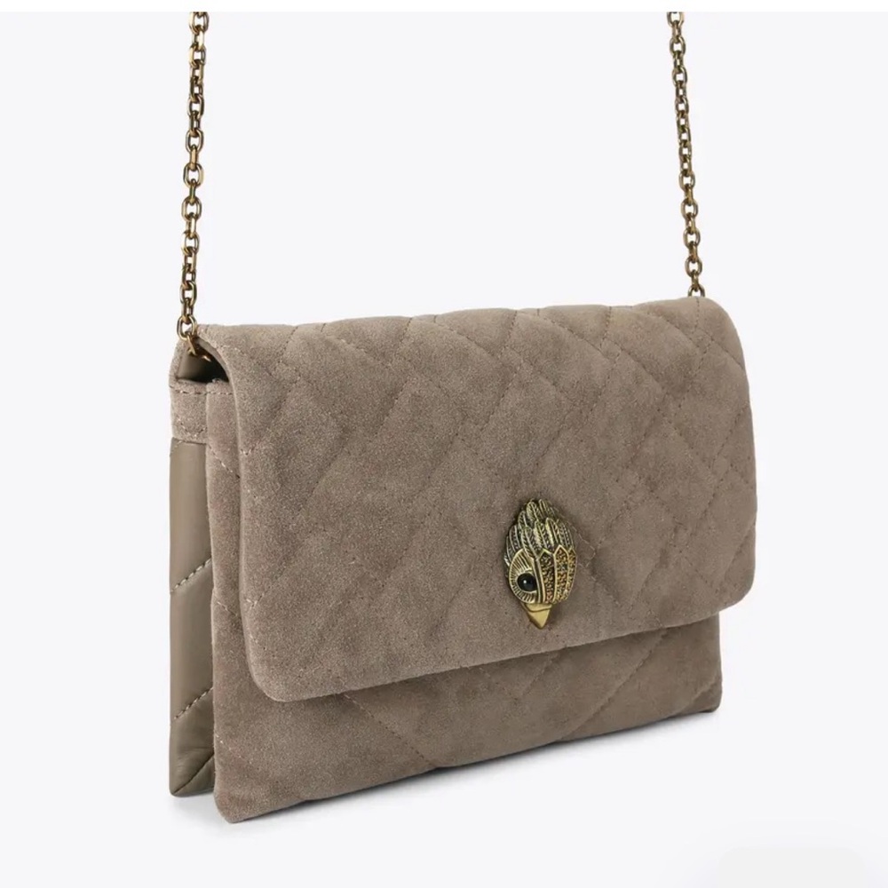 Kurt Geiger Kensington Duet Quilted Leather Crossbody Bag